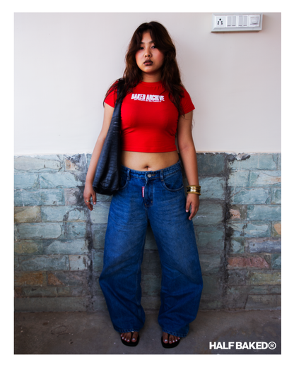CROP TOP - RED
